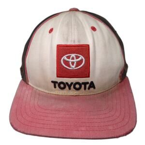 Toyota Fitted Hat Multicolor Medium Embroidered Fit Max 70 Outdoor